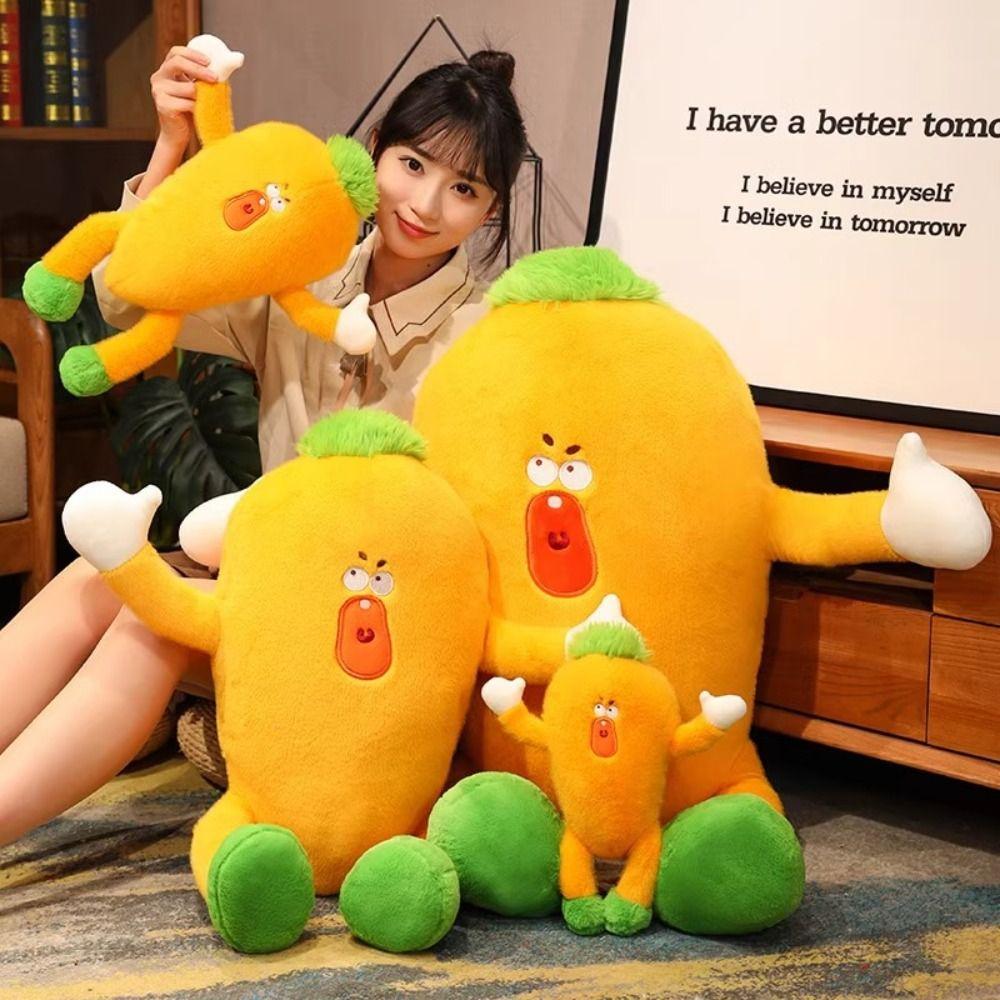 Морковка Морковка Мягкая игрушка Морковка Подушка Кукла Украшение для дивана Морковка Мягкая кукла Подарок детям