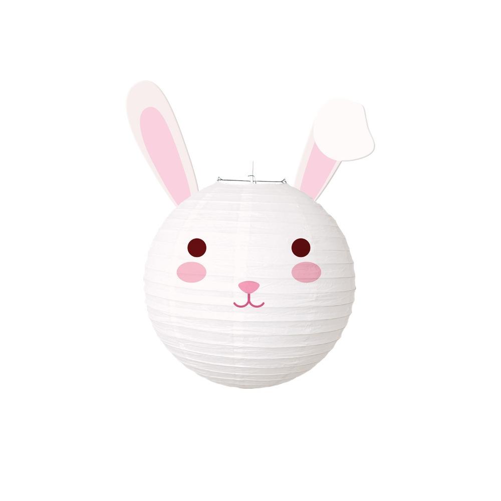 Морковка Кролик Яйцо Фонарики Складные Абажуры Морковка Пасхальная Вечеринка DIY Украшение Девочки Весна Пасха Морковка Подвесной Фонарь 4inch белый