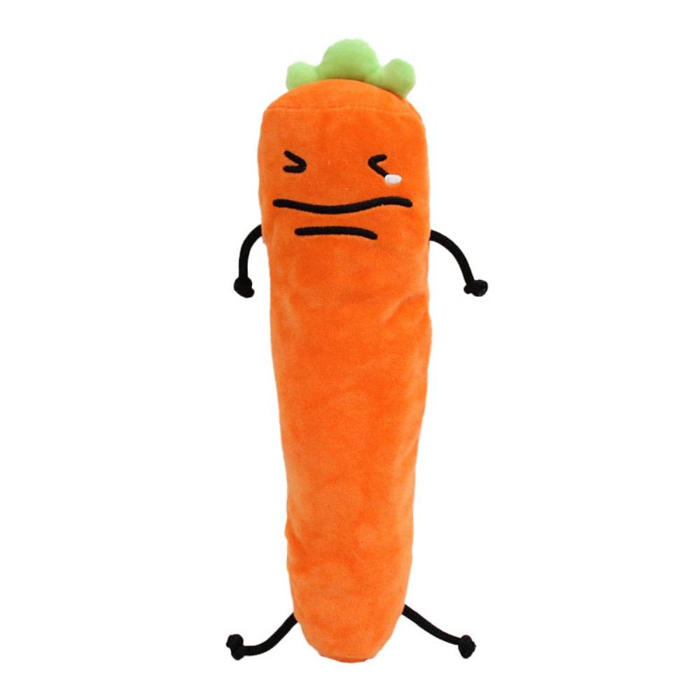 Мягкая игрушка «Овощная морковка» Кукла «Уставший от мира» Мягкий пенал «Морковка» Школа оранжевый
