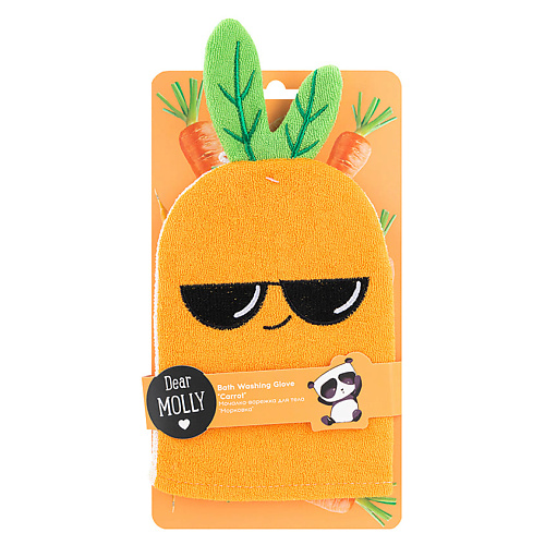 Мочалка ЛЭТУАЛЬ DEAR MOLLY Мочалка-варежка для тела 